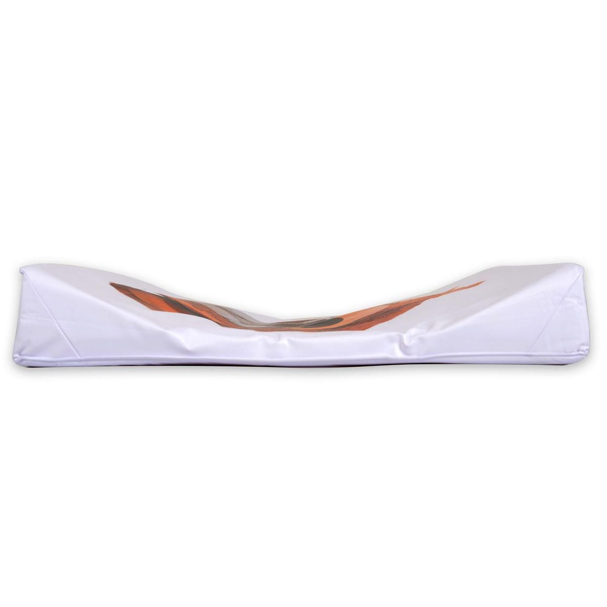 WICKELAUFLAGE Bären 67 x 44 cm weiß seitliche Erhöhung, abwaschbar, weiche Polsterung, ab Geburt - Weiß, Kunststoff (44/67cm) - Cangaroo