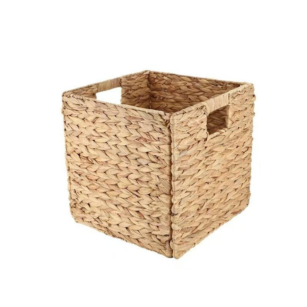 AUFBEWAHRUNGSKORB, Aus Kürbisgras, 30 × 30 × 30 cm - Braun, Naturmaterialien (30/30cm) - Weltevree