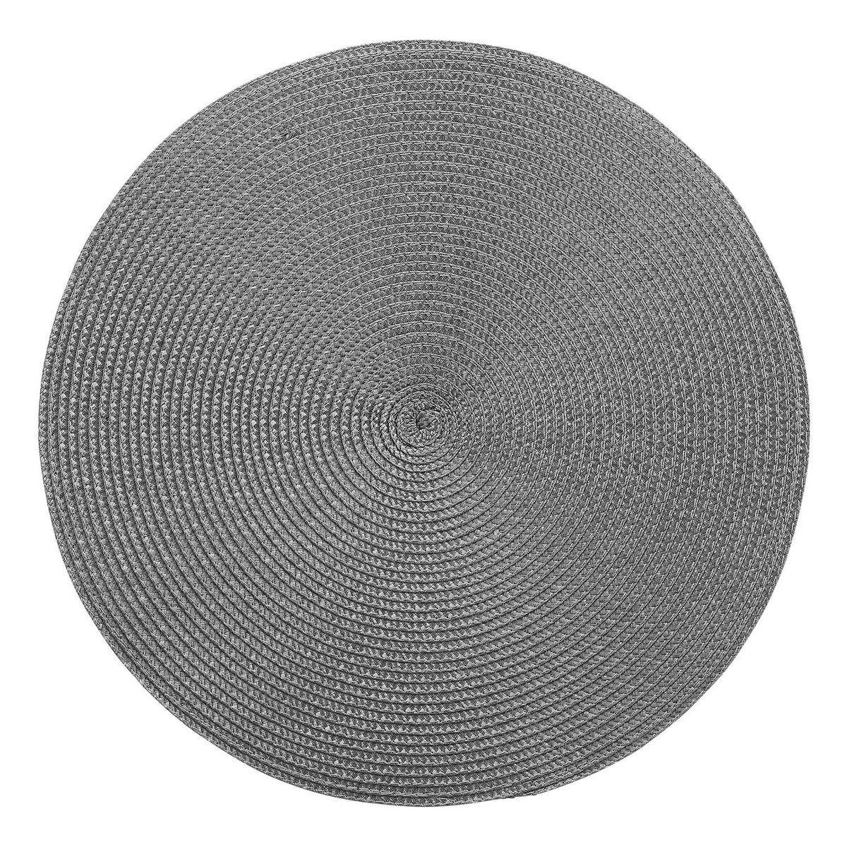 TISCHSET (6er Set) Ambiente - Dunkelgrau, Kunststoff (38/38cm) - Butlers