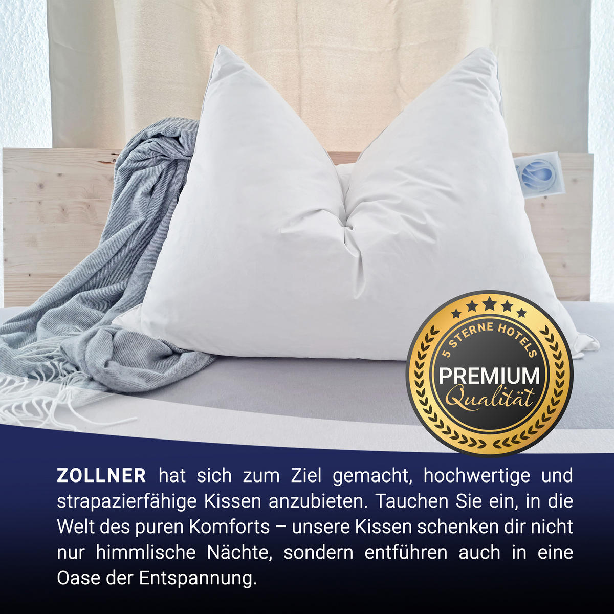 KISSEN, 40x40 cm, 100% Baumwolle, Weiß - Weiß, Textil (40/40cm) - Zollner