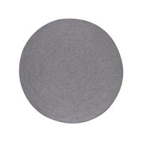 HANDWEBTEPPICH 200/200 cm Bali Plain - Grau, Naturmaterialien (200/200cm) - Steffensmeier