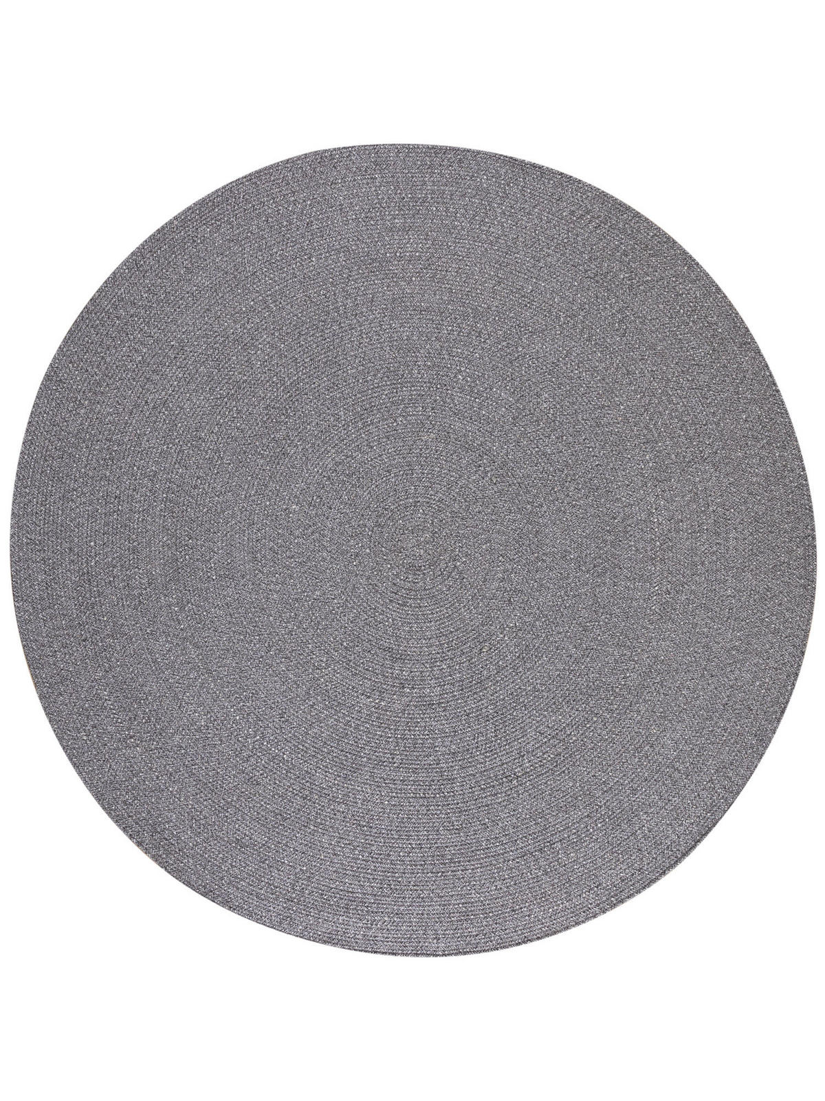 HANDWEBTEPPICH 200/200 cm Bali Plain - Grau, Naturmaterialien (200/200cm) - Steffensmeier