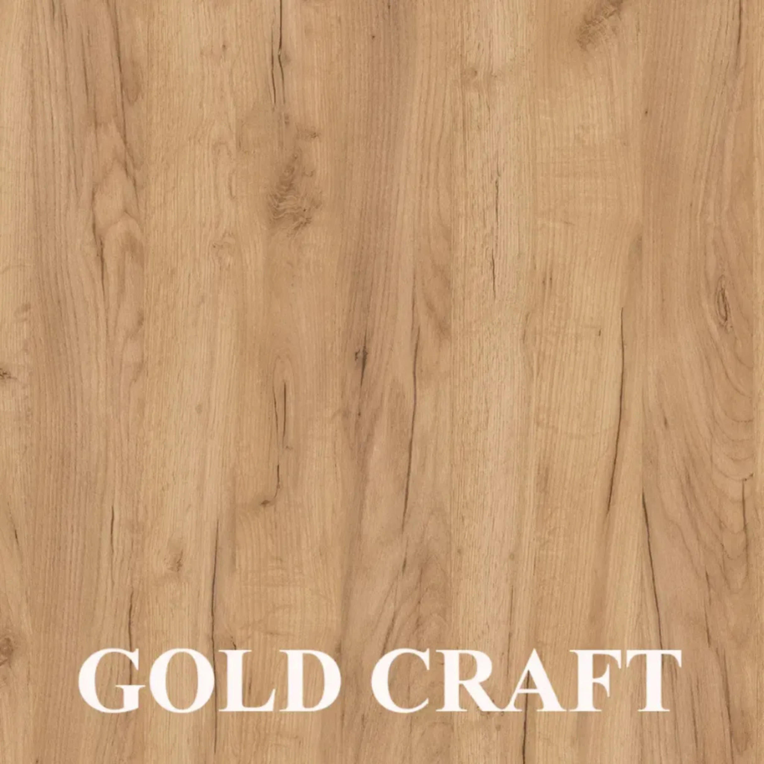 ESSZIMMERTISCH LOFT O, Tisch Durchmesser: 90 cm, Wohnzimmertisch Farbe: CRAFT, mit Holzbeinen in Farbe Weiß - Weiß/Braun, Holzwerkstoff (90/90/76cm) - Sepro Meble