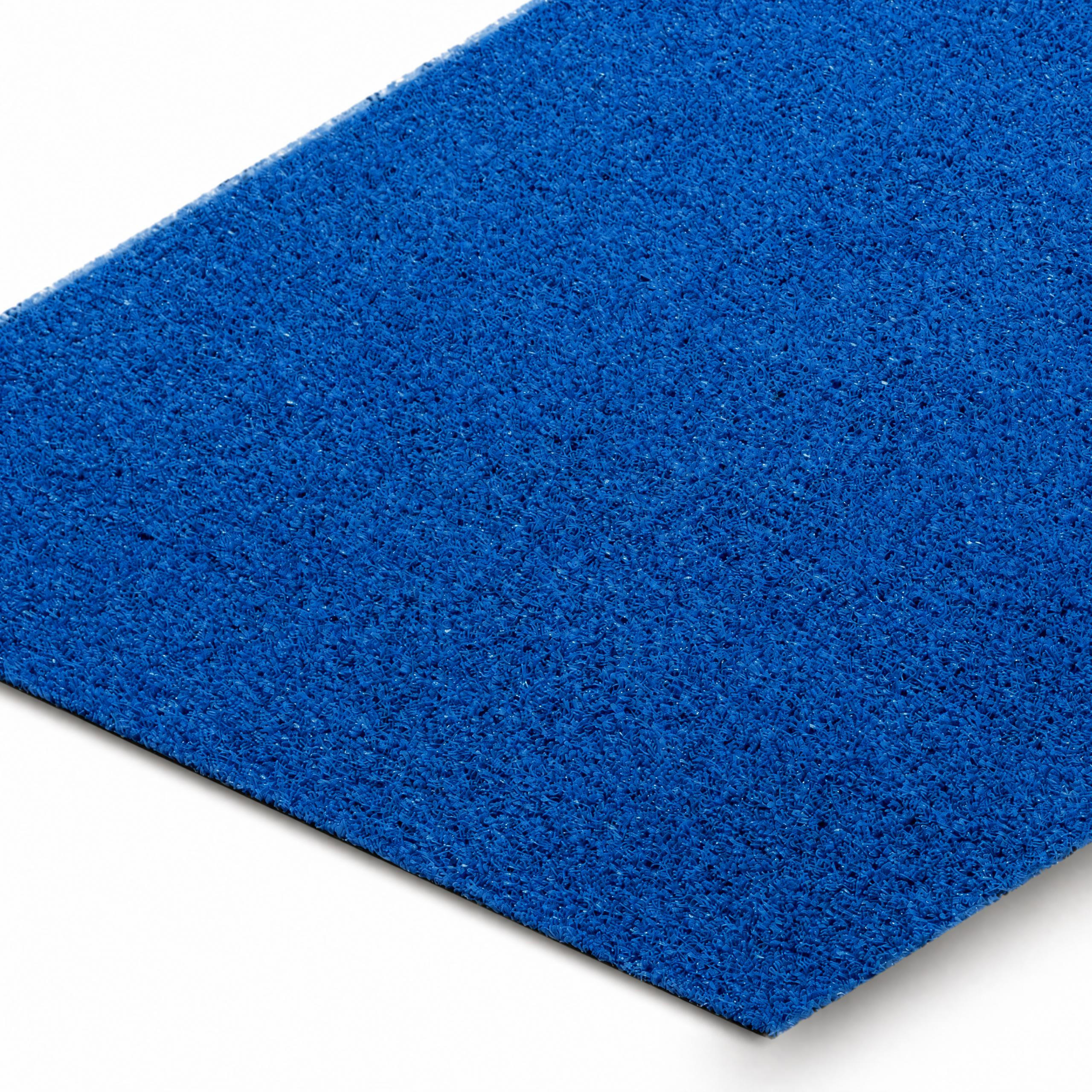 KUNSTRASEN SPRING blue 200/350 cm - Blau, Textil (200/350cm) - rugsX