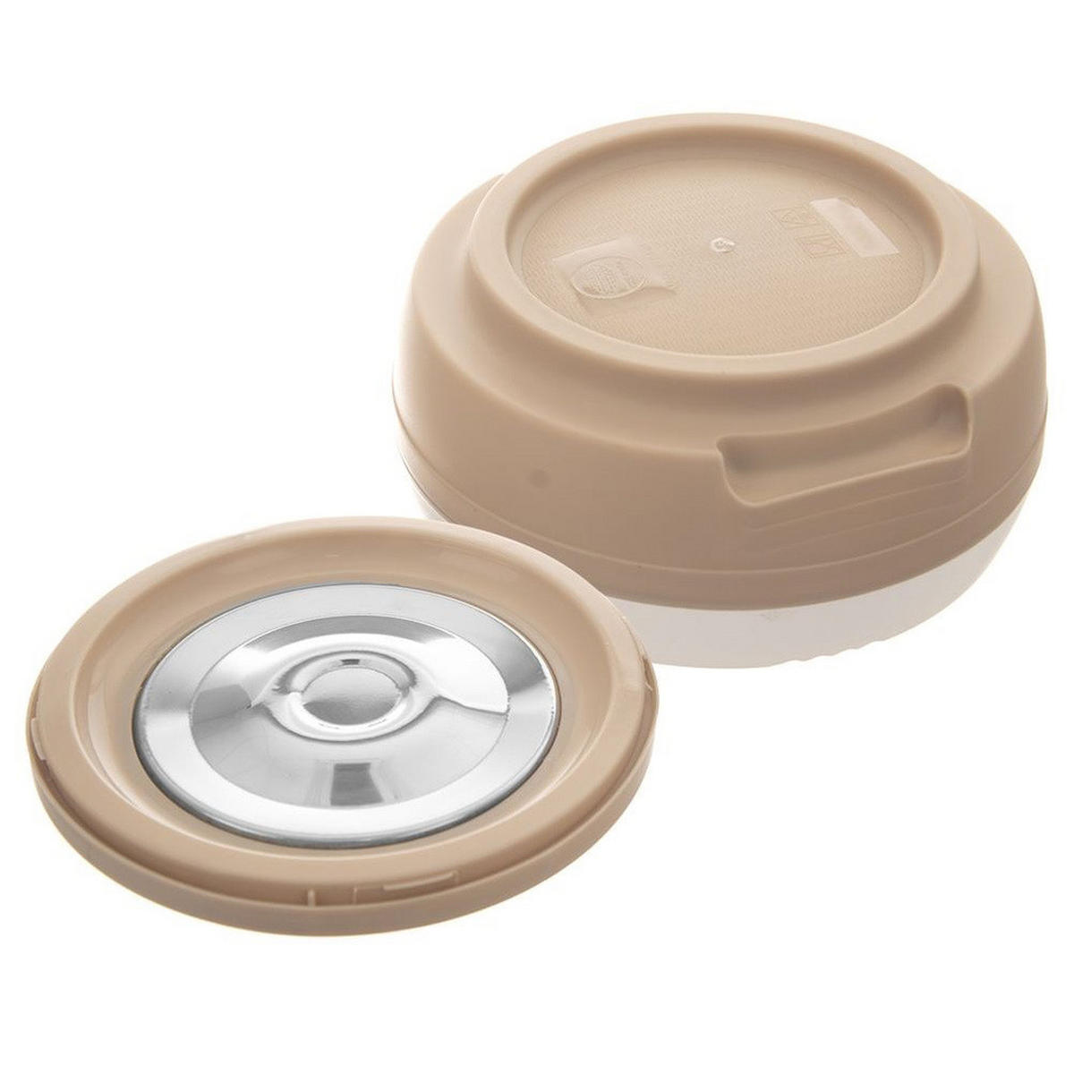 LUNCHTHERMOSKANNE Cosmos Edelstahl 700 ml - Braun, Kunststoff (17/9/17cm) - Orion 