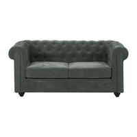 SOFA ohne Schlafmöglichkeit - 2 Personen - Stoff - Grün - - Grün, Textil (165/72/88cm) - Vente-Unique