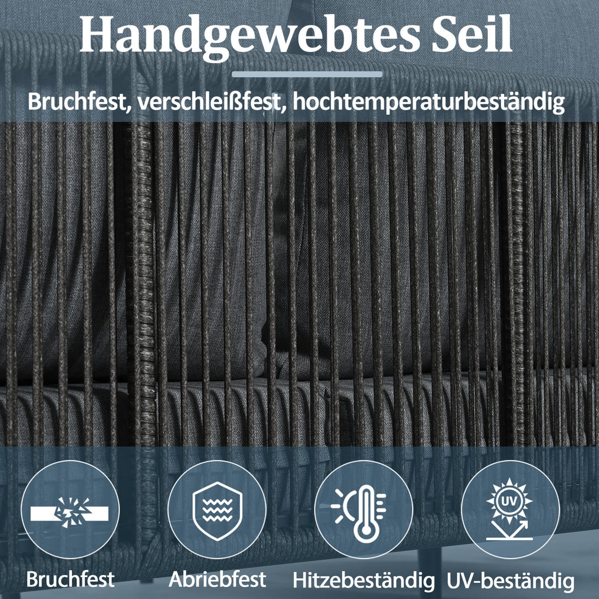 ESSGRUPPE Grau Eck Mit Esstisch & Kunststoffholztischplatte - Grau, Kunststoff - FLIEKS