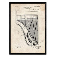 POSTER Klavier 2 Patent A3 Rahmenlos - Klar, Papier (29.7/5/42cm) - Nacnic