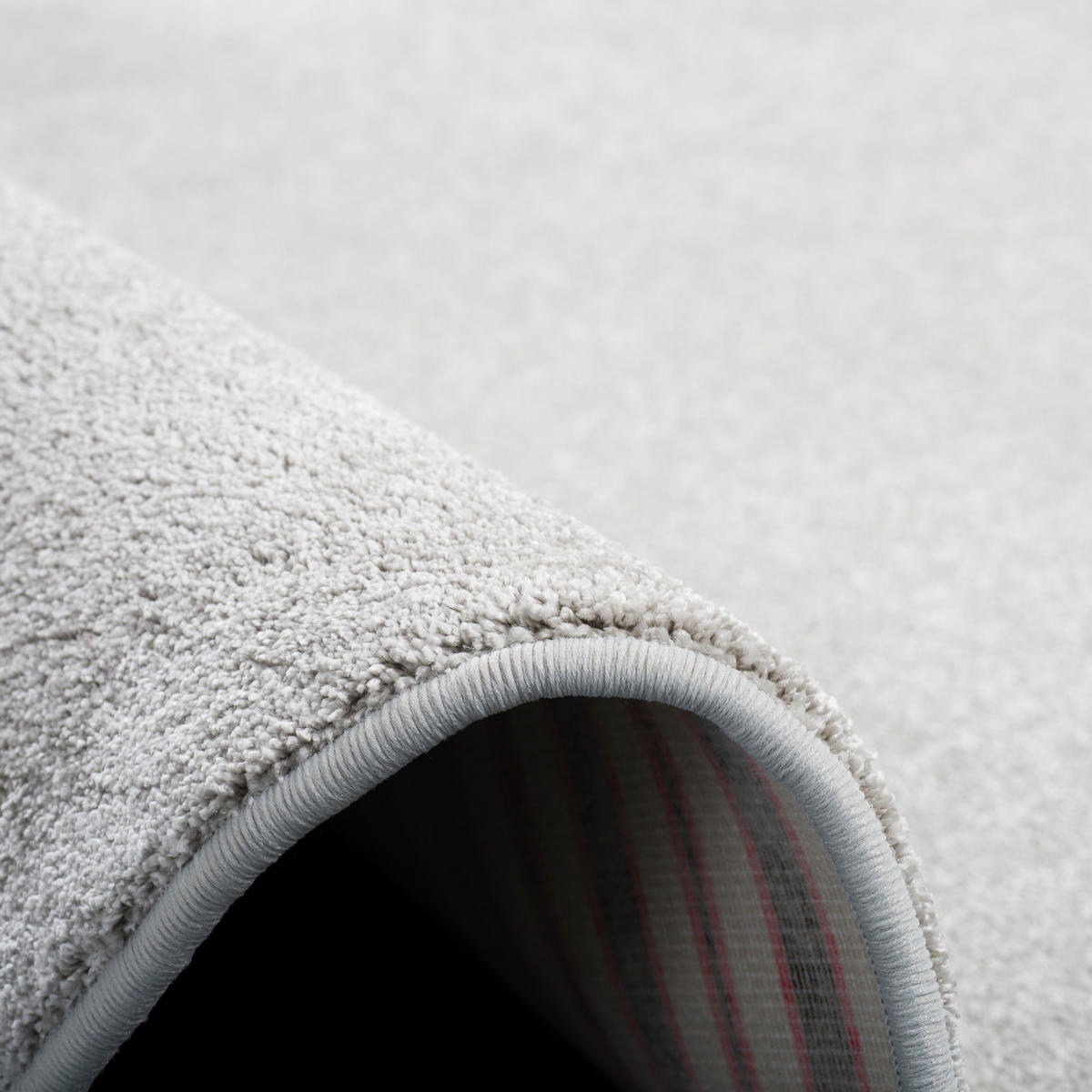 HOCHFLOR LUXUS VELOURS TEPPICH TOUCH RUND - Champagner, Textil (200/200cm) - Snapstyle