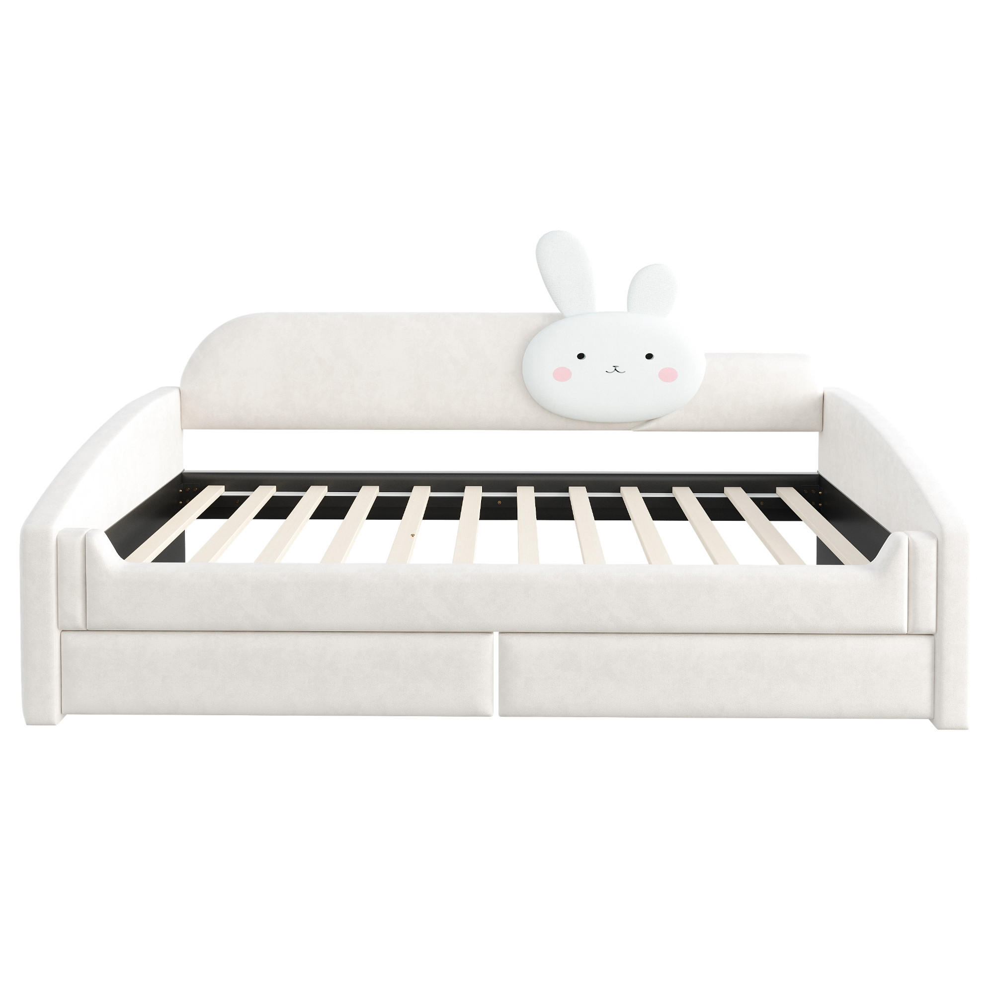 XXXLutz Kinderbett Beige 97x106.5x212 cm