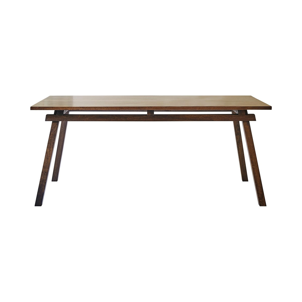TISCH Arko Braun aus Mango - Braun, Holz (90/180/76cm) - Tikamoon