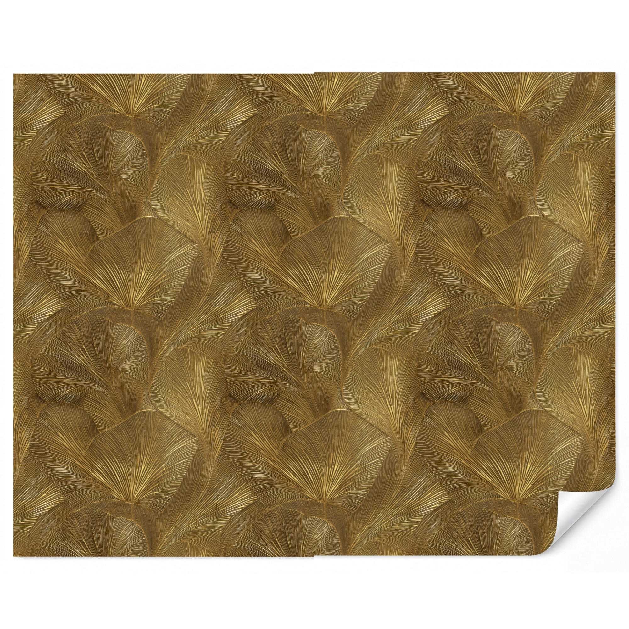 OnlyWow Tapete Gold 300x260 cm