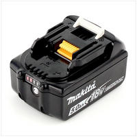MAKITA BL 1850 B Li-Ion Akku 18V 5,0 Ah ( 197280-8 / 632f15-1 ) mit LED Anzeige - Nachfolger von 196672-8 - Multicolor, Kunststoff (110/70/60cm) - Makita