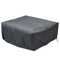 SCHUTZHÜLLE FÜR 3-SITZER SOFA - Schwarz - Kunstfaser - 214 x 68 x 88 cm - Schwarz, Textil (214/68/88cm) - home24