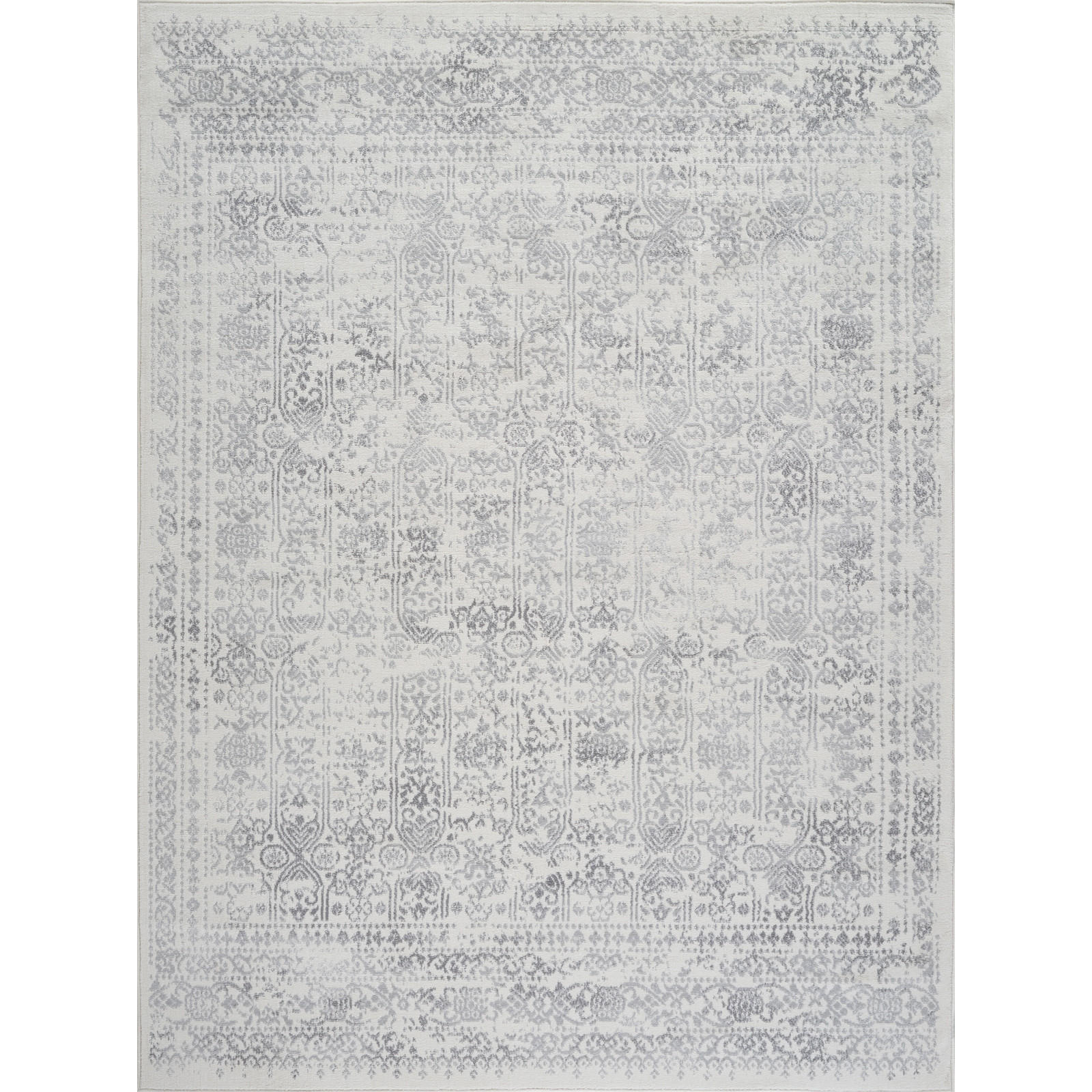 VINTAGE-TEPPICH Vicky 120/170 cm Hellgrau - Hellgrau, Textil (120/170cm) - LIVABLISS