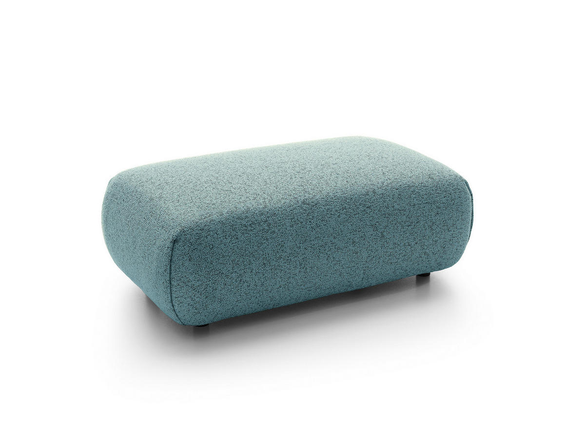 MASSENO Sitzhocker ZEST, Modern Polsterhocker, Fußhocker Blau - Blau, Holzwerkstoff/Kunststoff (70/42/113cm) - MASSENO