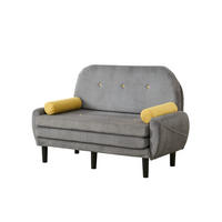 SCHLAFSOFA DE-34950 mit verstellbarer Rückenlehne Grau - Grau, Metall (77/85/133.5cm) - ComfortXL