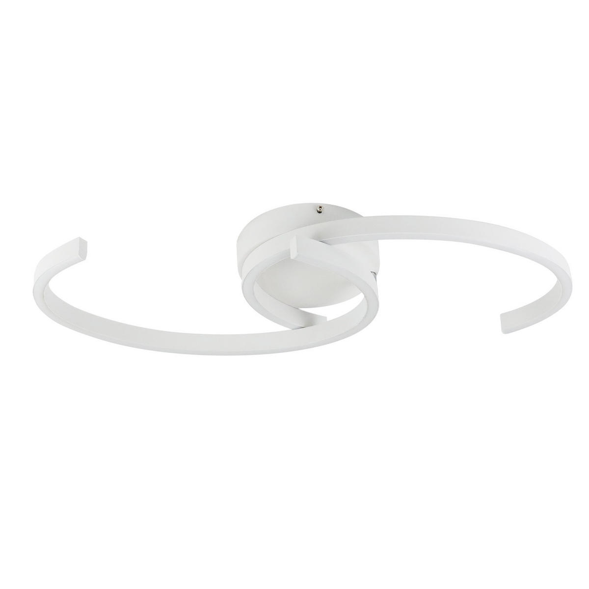 LED-DECKENLEUCHTE Oliver 60/16/9 cm - Weiß, Metall (60/16/9cm) - Nettlife