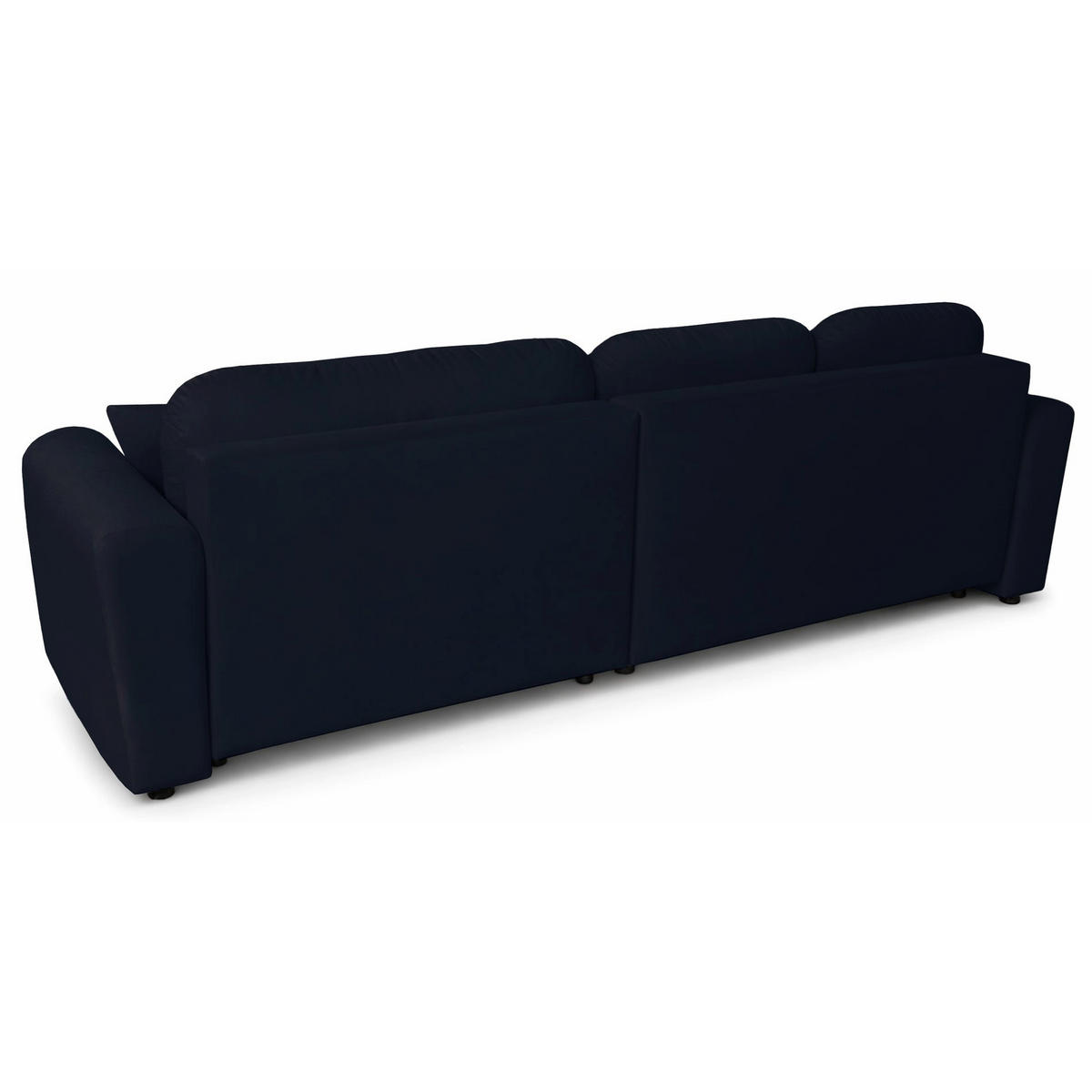 ROHOVÁ POHOVKA Olido Tmavě modrý Velur - černá/tmavě modrá, textil/plast (279/150cm) - Selsey