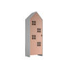 REGALSCHRANK Kania 58x37x171 MDF Weiß/Pink - Pink/Weiß, Holzwerkstoff (58/171/37cm) - 58aufmkessel