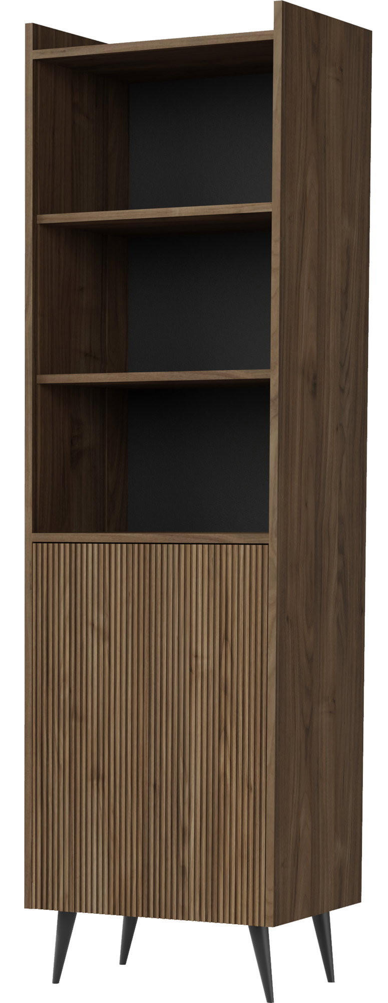 WFL Group Regal Walnuss 52x180x41 cm