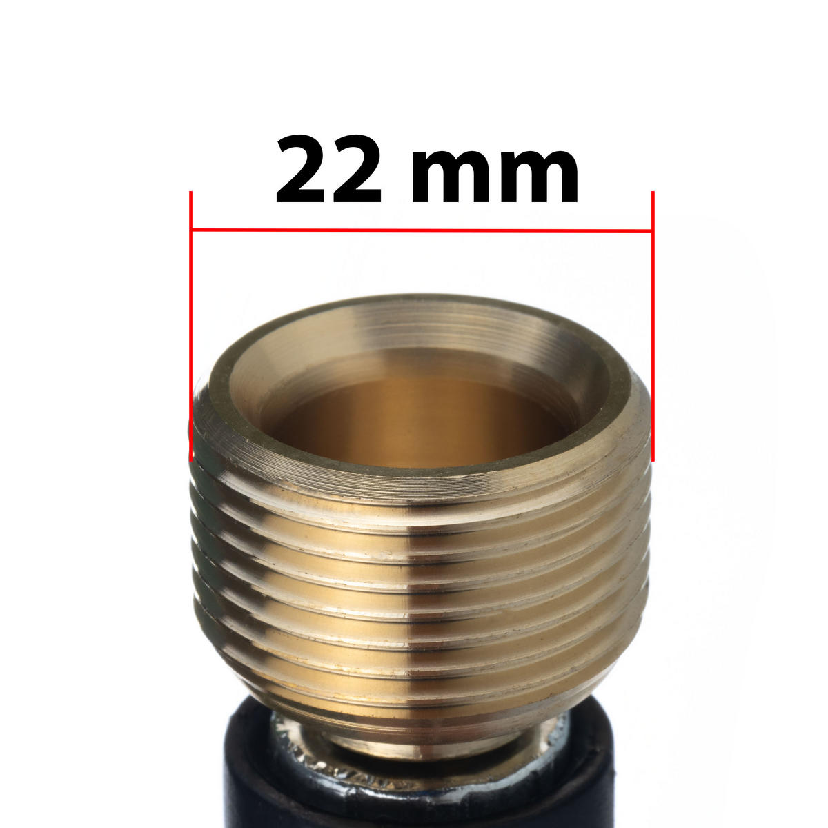 SCHLAUCH K2-K7 Verlängerung 15 m, Click Connect, Hochdruck, 200 bar, 60 °C - Multicolor, Kunststoff/Metall (28/8/28cm)