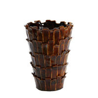 VASE Banya Braun Ø33/43 cm - Braun, Keramik (43cm) - Light & Living