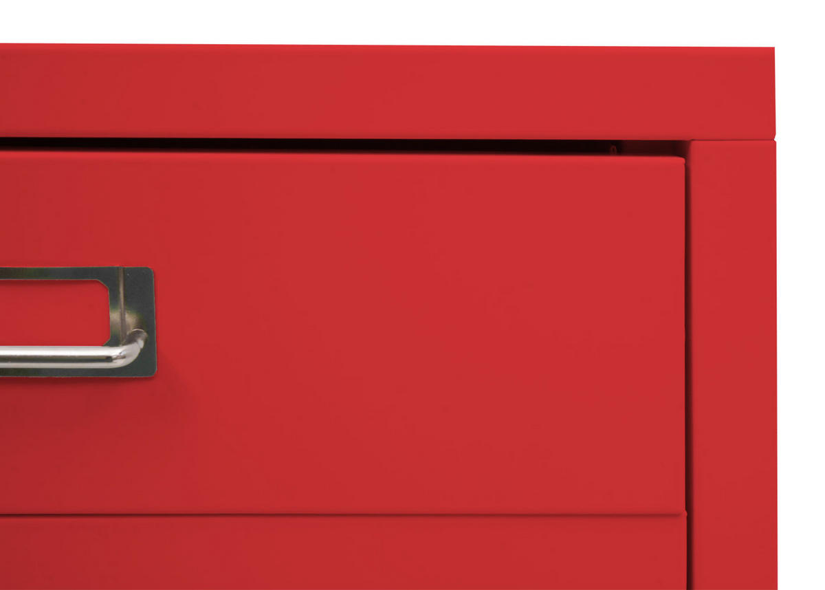 ROLLCONTAINER Rot - Rot, Metall (40/115/41cm) - MCW