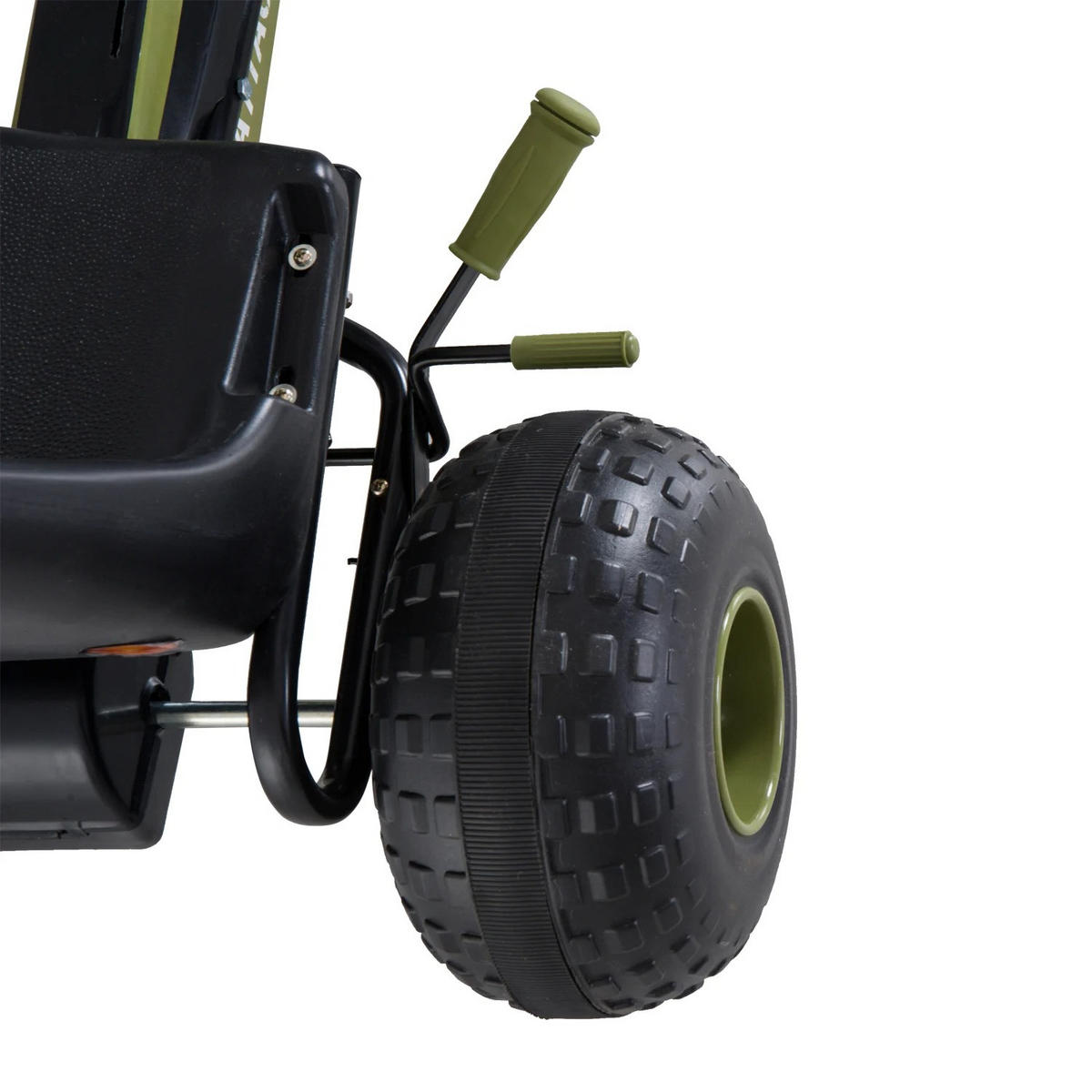 GOKART 35Kg 3-8 JAHRE - Grün, Kunststoff/Metall (99/65/56cm) - Jamb