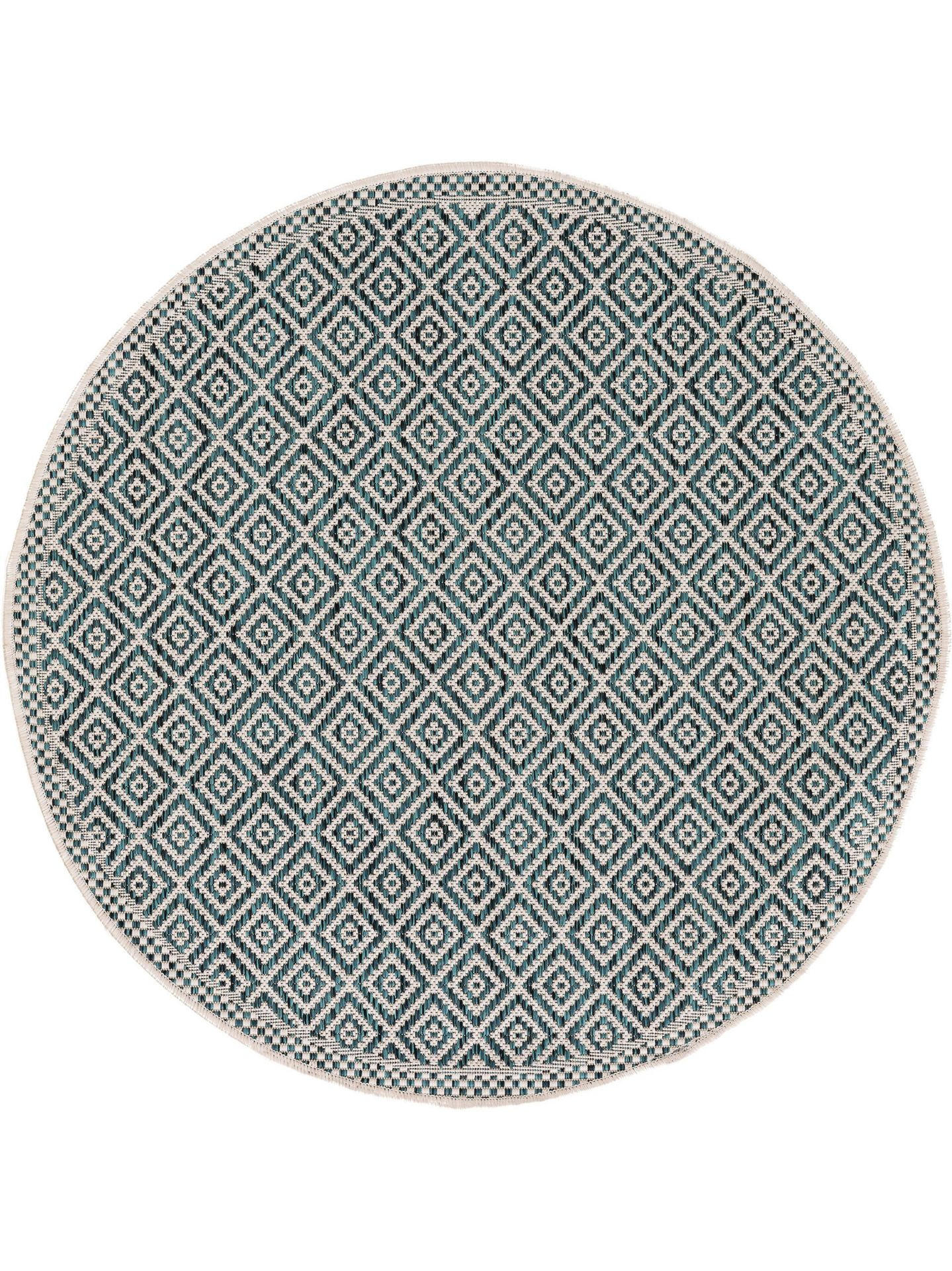 TEPPICH In- & - Blau, Kunststoff (150/1cm) - KUNSTLOFT