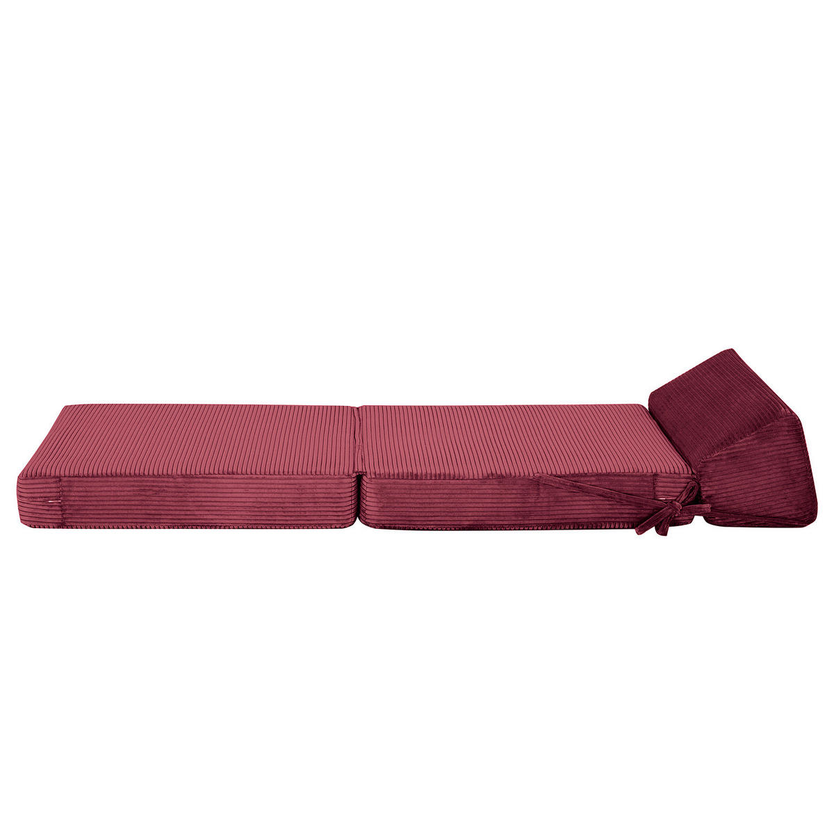 SCHLAFSESSEL - Cordstoff - Beere, Textil (74/56/80cm) - home24
