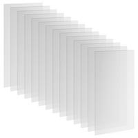 GEWÄCHSHAUS Transparent Hohlkammerplatten 14er-Set 121/61/0,4 cm - Transparent, Kunststoff (121/0.4/61cm) - PANGIVO