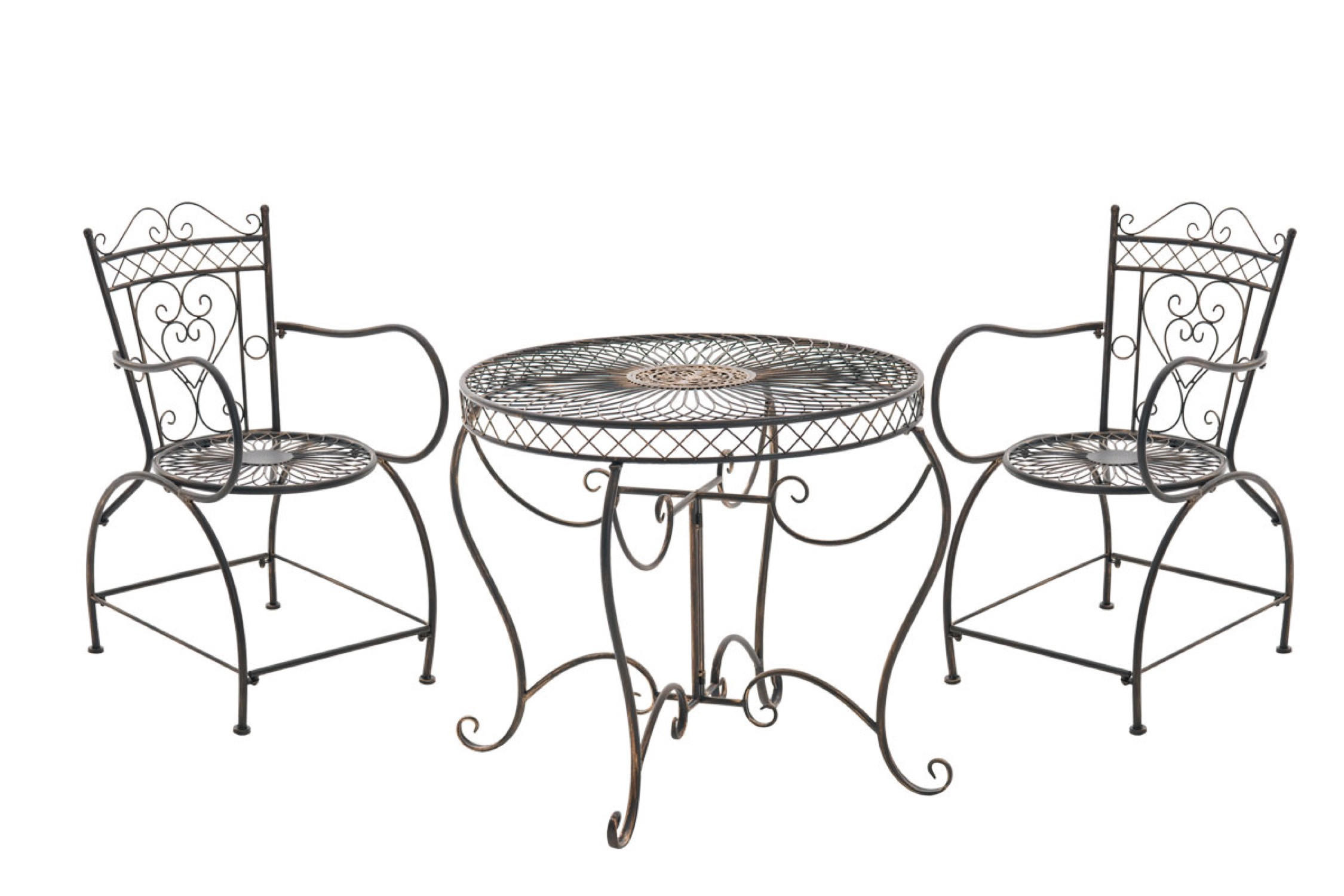 SITZGRUPPE Sheen bronze - Braun, Metall - TPFGarden