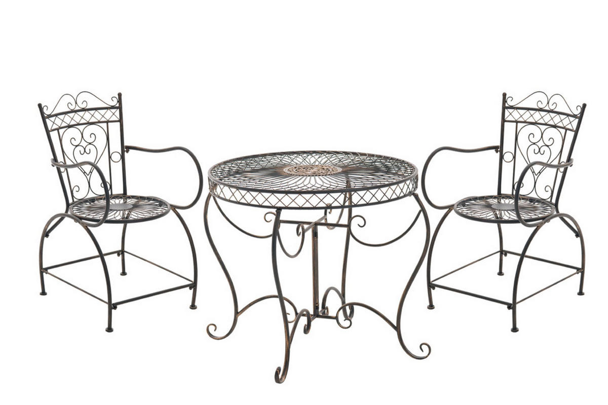 SITZGRUPPE Sheen bronze - Braun, Metall - TPFGarden