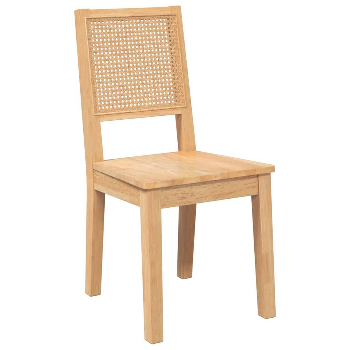 STUHL-SET 2 Stk Ulmenbach 45/89/54 cm - Braun, Holz (45/89/54cm) - ZMH