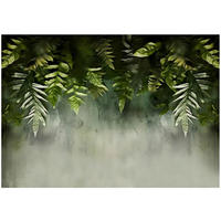 FOTOTAPETE Blätter Natur Tapete Vliestapete 200x140 - Multicolor, Papier (200/140cm) - Wallarena