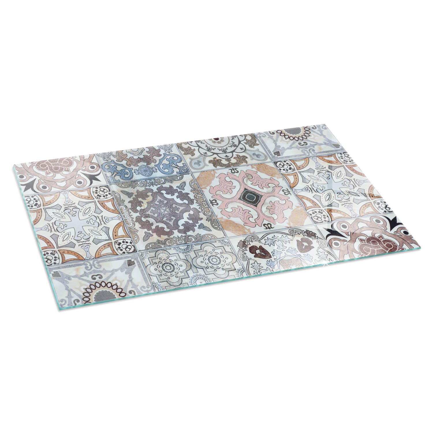 ArtPrintCave Glasplatte Grau 140x70x0.4 cm