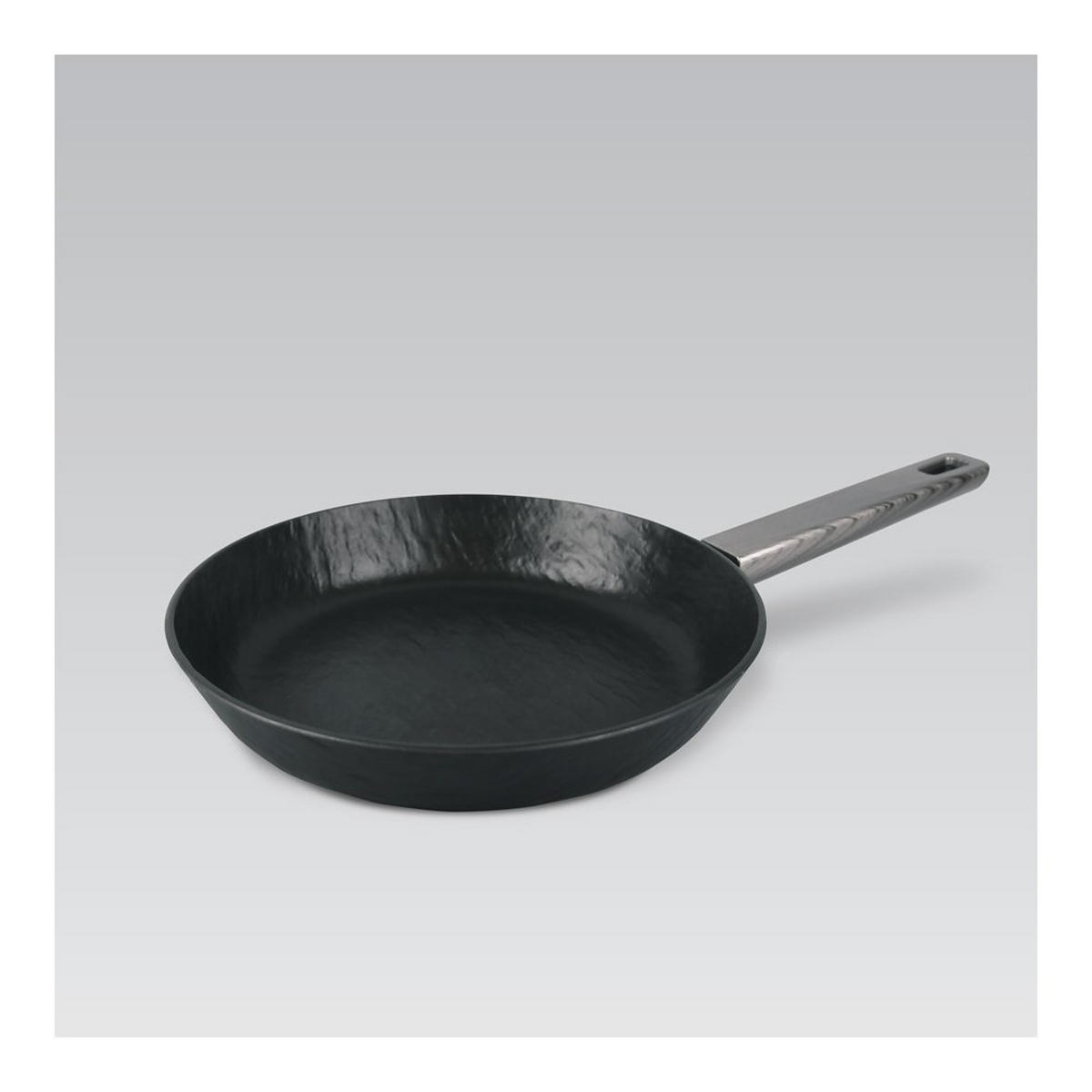 PFANNE Schwarz 44/24/5 cm MR120424 - Schwarz, Metall (24cm) - Maestro 