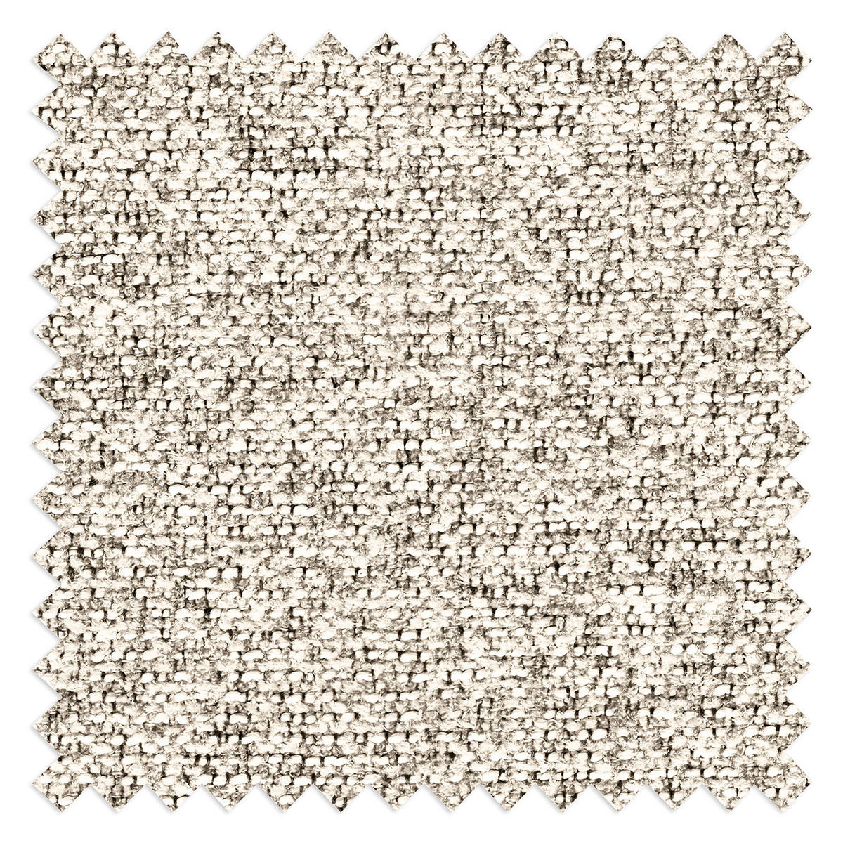 ECKSOFA mit Schlaffunktion - Strukturstoff - Creme/Schwarz, Kunststoff/Textil (338/184cm) - home24