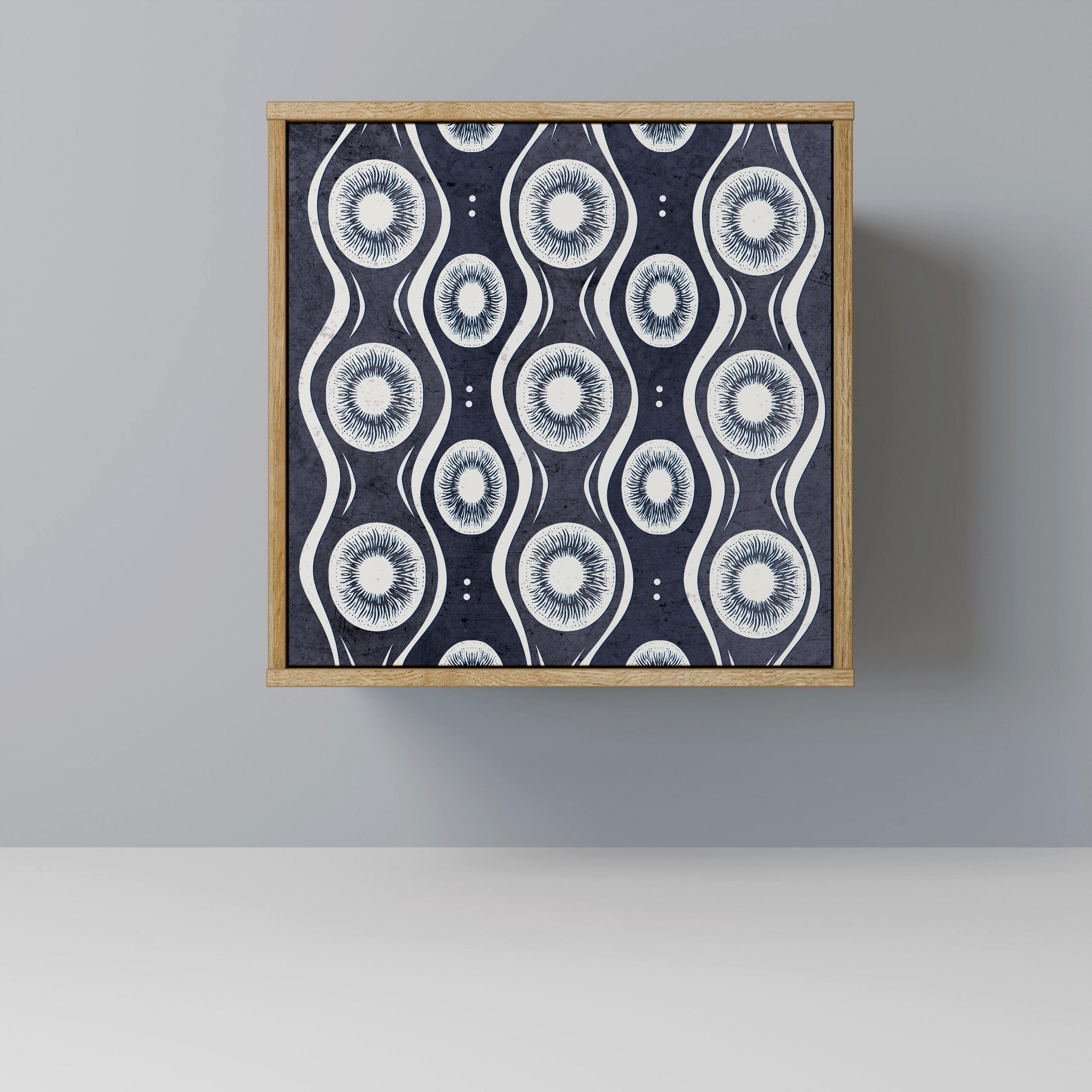 SpaceRebels Sideboard Eiche 57.5x57.5x42 cm