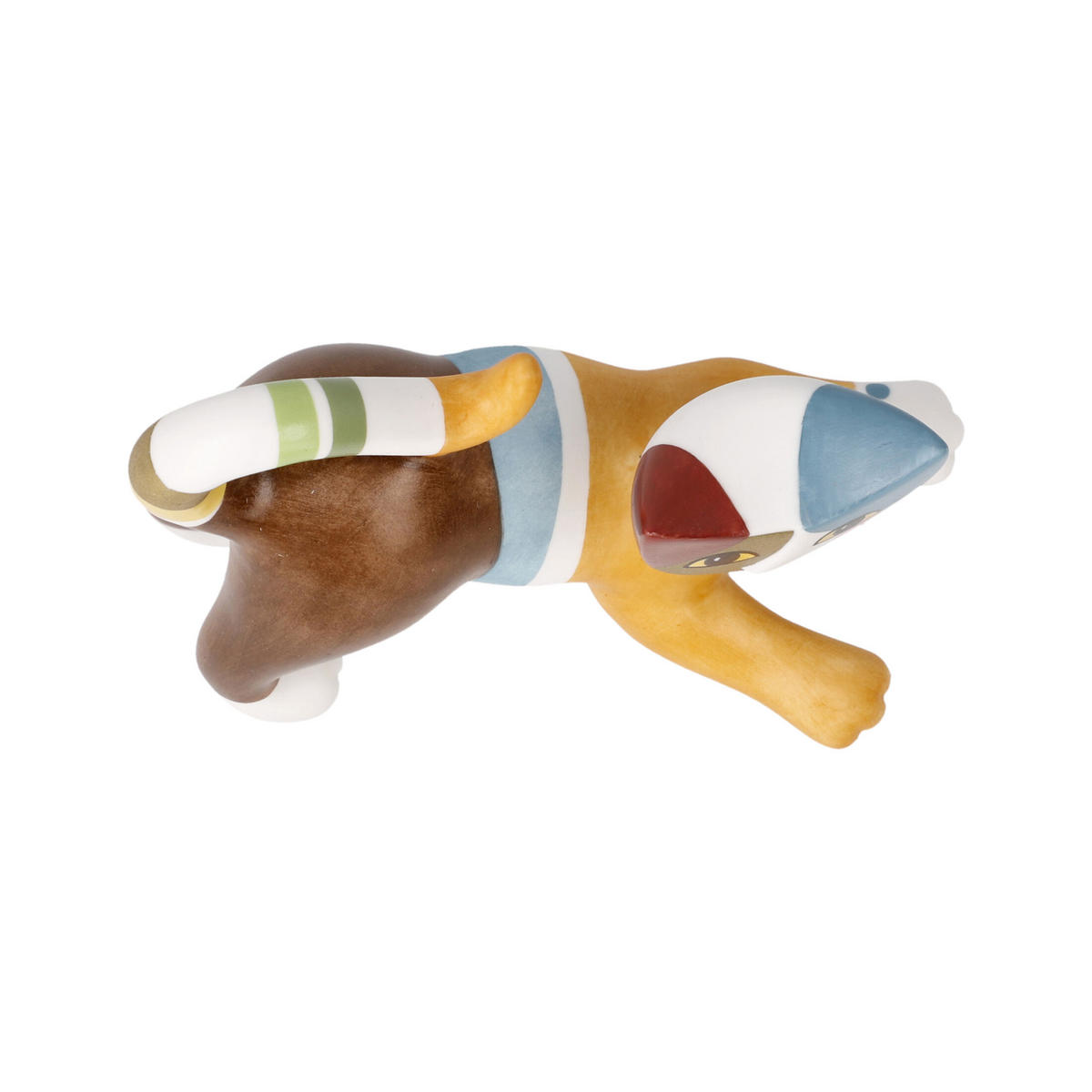 TIERFIGUR Rosina Wachtmeister, Minikatze Milena, Biskuitporzellan, Bunt, 6.5 cm - Multicolor, Keramik (6/8/9cm) - Goebel