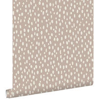 TAPETE Punkte 53 cm x 10.05 m - Pink, Papier (53/0.1cm) - ESTAhome