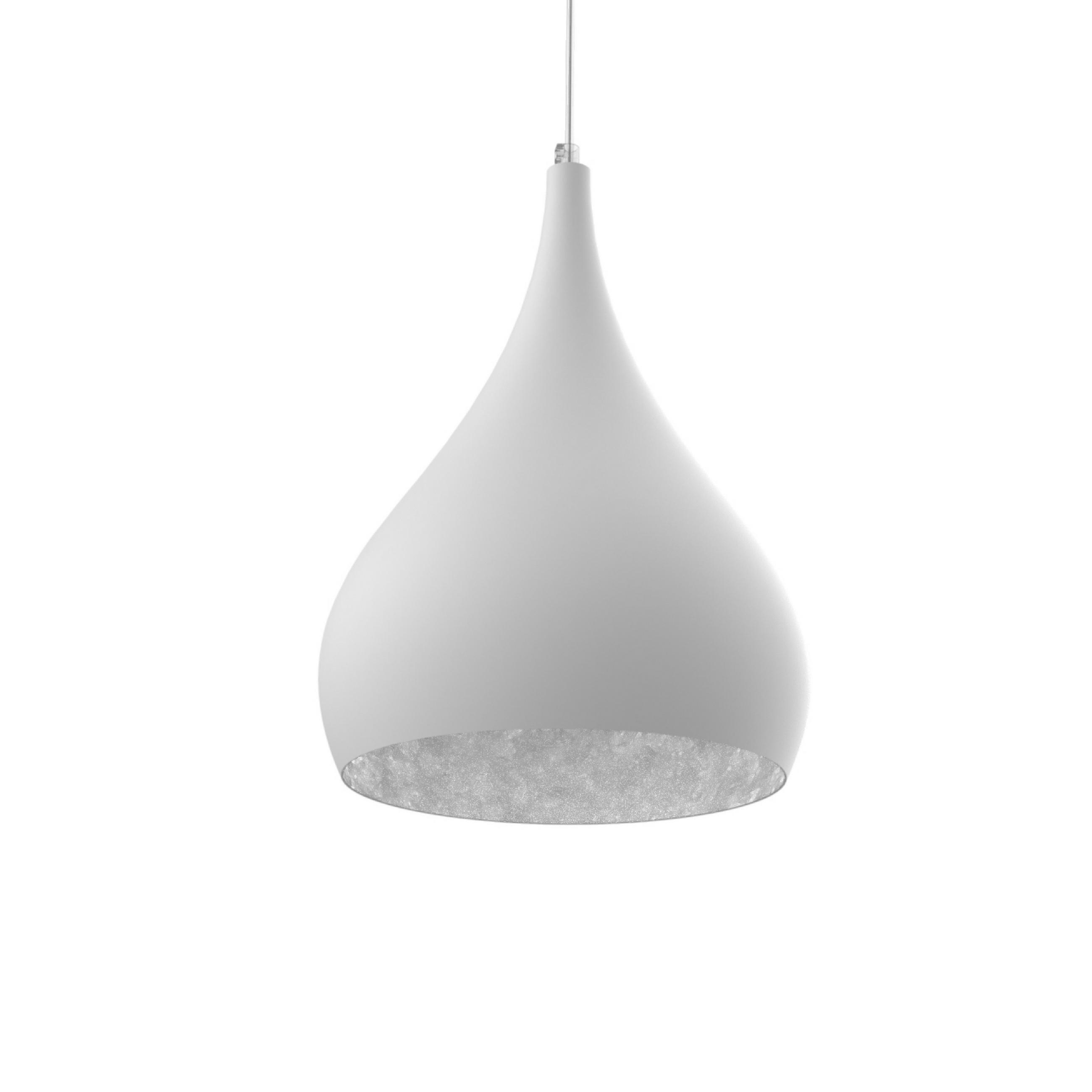 HÄNGELEUCHTE - Weiß, Metall (25/25/120cm) - Lumicom