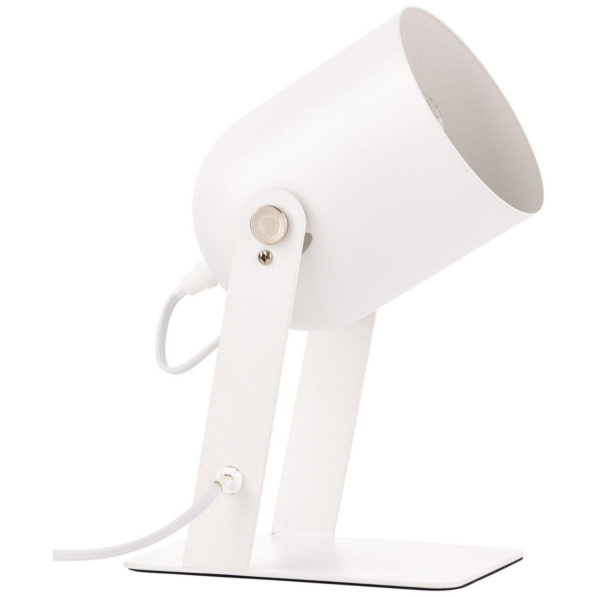 TISCHLEUCHTE Yan 63829/96 - Weiß, Metall (20.5/32cm) - Brilliant