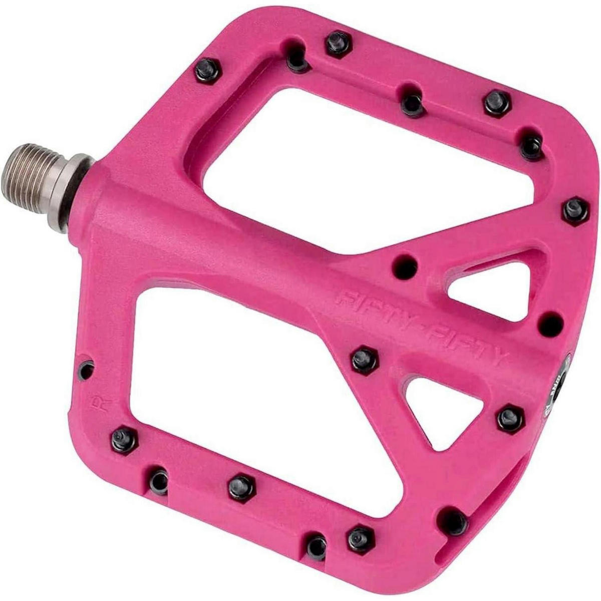 FAHRRADPEDALE Nylon Composite Rosa - Rosa, Kunststoff (10.4/1.5/10.6cm)