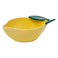 ZITRONENSCHALE Lemons 15/9,5 cm - Gelb, Keramik (15.4cm) - Secret de Gourmet