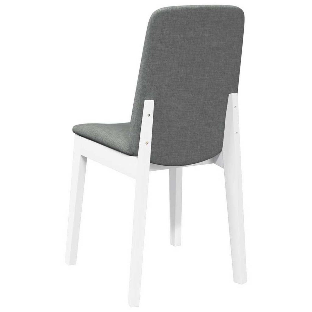 STUHL-SET 2 Stk Lohmar 43/86.5/56 cm - Weiß, Holz (43/86.5/56cm) - ZMH