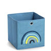 AUFBEWAHRUNGSBOX Rainbow, Vlies - Blau - Blau, Textil (28/28cm) - Zeller Present