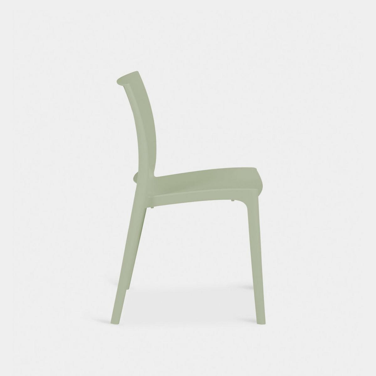 STUHL FÜR DRAUSSEN Keir Grün 41 cm x 81 cm - Grün, Kunststoff (41/81/52cm) - Klast Home