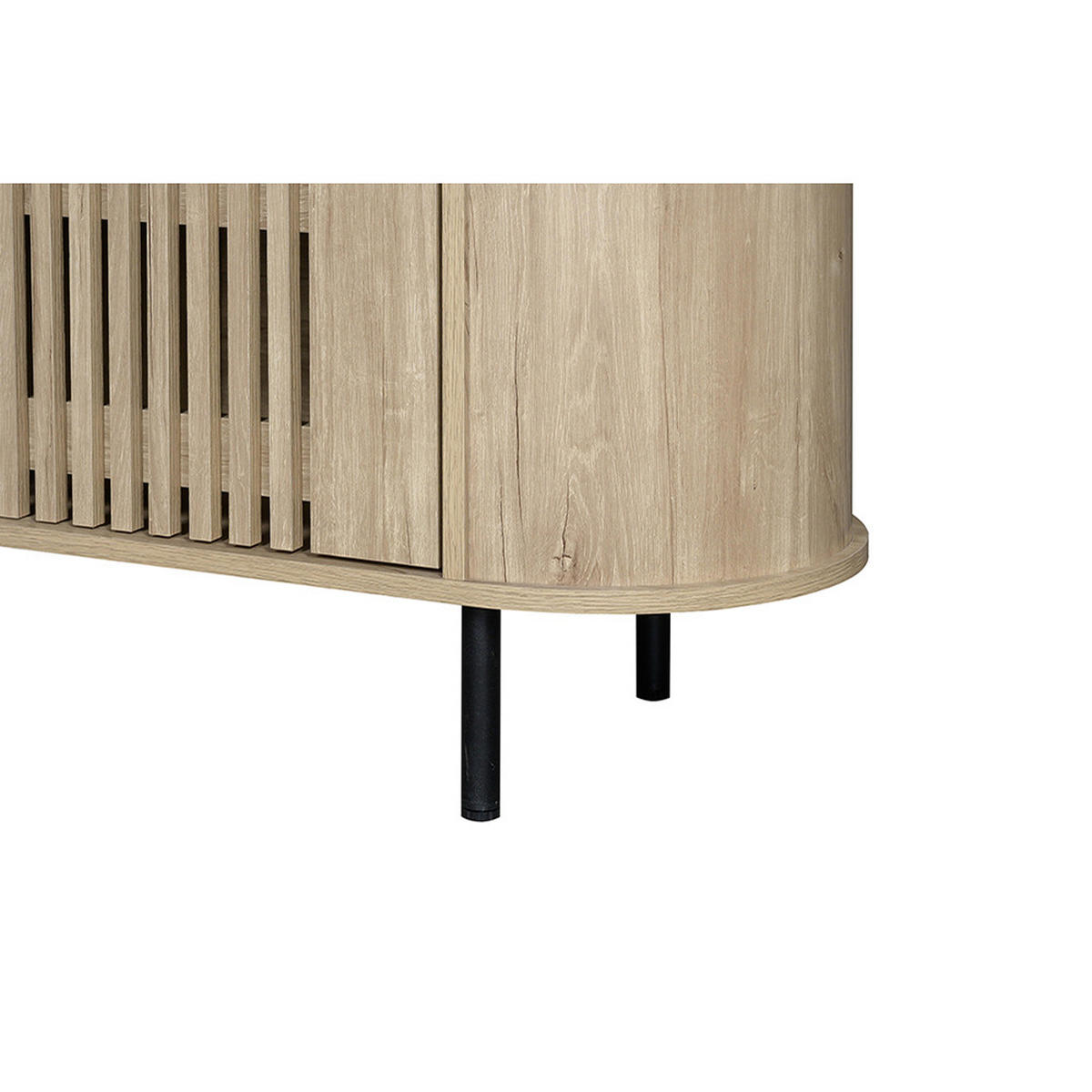 LOWBOARD in 160 x 40 x 47cm, Naturholzfarbe - Naturfarben, Holzwerkstoff (160/47/40cm) - KOMHTOM